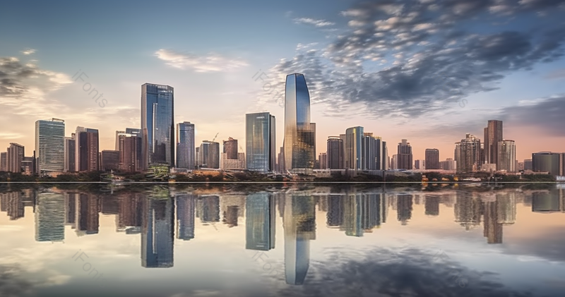 福州闽江金融街写实摄影图,高清,摄影图,摄影图片,图片大全,摄影图免费下载